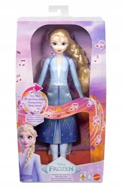 Кукла Эльза, принцесса из мультфильма «Холодное сердце», поет на польском языке JDX54