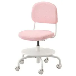 IKEA  (104.243.53)VIMUND Детский офисный стул, светло-розовый