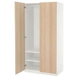 IKEA PAX / FORSAND(695.006.46) гардероб, білий морений дуб