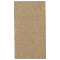 IKEA LÄTTBETONG(706.209.64) килим, гладкотканий, бежевий/світло-коричневий