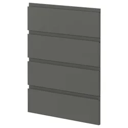IKEA METOD(094.500.22) 4 передні панелі для посудомийної машини, Voxtorp темно-сірий