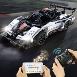 Конструктор спортивный автомобиль CADA TECHNIC BLOCKS 457 деталей с дистанционным управлением