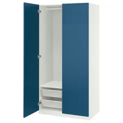IKEA PAX / FYRUDDEN(995.815.99) Комбинация гардероба, белый/синий
