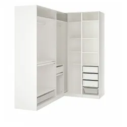 IKEA PAX(993.856.97) угловой шкаф, белый
