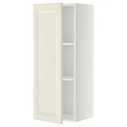 IKEA METOD(494.556.78) навесной шкаф с полками, белый / кремовый Бодбин