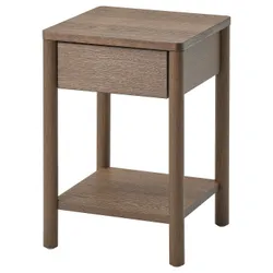 IKEA TONSTAD(404.893.19) ночной стол, коричневый окрашенный дубовый шпон