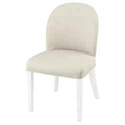 IKEA ROSENTORP(106.141.69) стул, Легкий бежевый/белый корпус