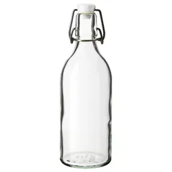 IKEA KORKEN (203.224.72) Бутылка с крышкой, прозрачное стекло