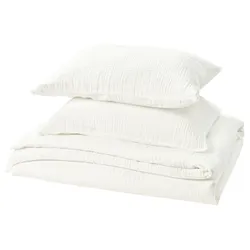 IKEA SCHERSMIN(305.997.28) одеяло и 2 подушки, белый