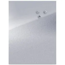 Магнітна дошка для нотаток, INOX + 3 магніти, 60x80 см, ZELLER