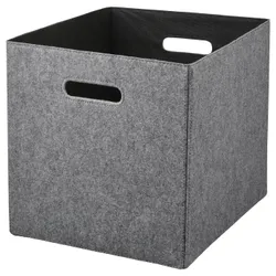 IKEA BLÄDDRA(505.867.77) коробка, серый