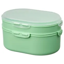 IKEA UTBJUDA(606.071.14) Lunch Box Dry Bandes, светло -зеленый