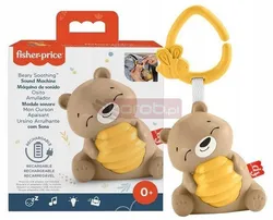 FISHER PRICE ЗАСПОКІЙЛИВА КУЛОНА "СОЛОДИЙ ВЕДМЕДИК" Музична скринька для малюків 0м HRB18