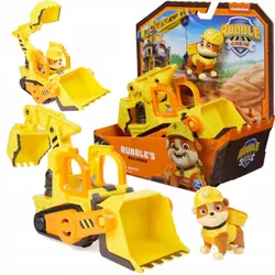 PAW PATROL RAMBLE&CREW ЖЕЛТЫЙ ЭКСКАВАТОР СТРОИТЕЛЬНАЯ МАШИНА БУЛЬДОЗЕР + ФИГУРА
