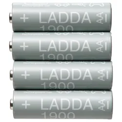 IKEA LADDA(005.098.14) аккумуляторная батарея, HR06 АА 1,2 В