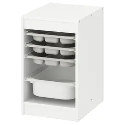 IKEA TROFAST(994.804.49) Ящик/лотки для хранения kmb, белый серый/белый