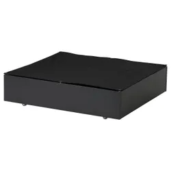 IKEA VARDO (202.382.23) Контейнер для постельных принадлежностей, черный