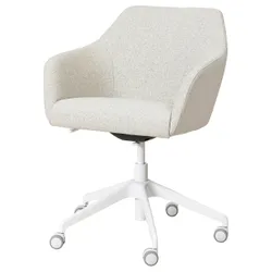IKEA TOSSBERG / LÅNGFJÄLL(595.131.02) конференц-крісло, Гуннаред бежевий/білий
