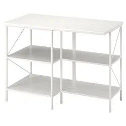 IKEA ENHET (593.315.69) островной кухонный гарнитур с сидячим местом, белый