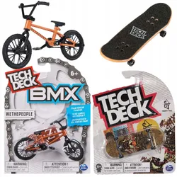 НАБОР ФИНГЕРБАЙКА BMX WETHEPEOPLE ВЕЛОСИПЕД + ФИНГЕРБОРД СКЕЙБОРД TIGER