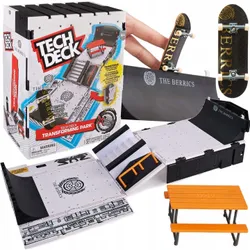 TECH DECK TRANSFORMUJĄCY СКЕЙТ-ПАРК + БЕСПЛАТНАЯ ПОДСТАВКА THE BERRIKS FINGERBOARD