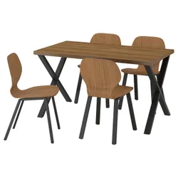 IKEA SKÅLSTA(096.089.99) Стол и 4 стула