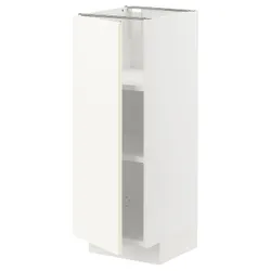 IKEA METOD(695.071.34) шафа/полиці, білий/Вальстена білий