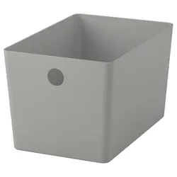 IKEA KUGGIS(605.991.52) контейнер, светло -серый