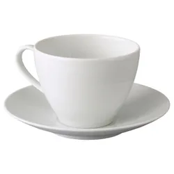 IKEA VARDERA (402.774.59) Чашка для чаю і блюдце, білий