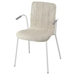 IKEA LÄKTARE(895.032.72) конференц-крісло, світло-бежевий/білий