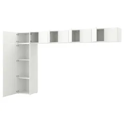 IKEA PLATSA(293.045.86) шафа 10 двер, Фоннес білий