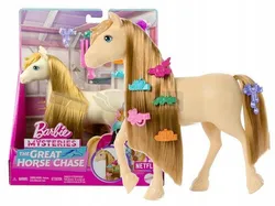 Зачіска для волосся Barbie Tornado з хвостом + аксесуари для укладання HXJ36