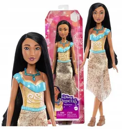 Кукла принцесса Покахонтас от Disney в сверкающем наряде HLW07