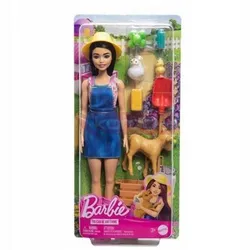 Лялька Барбі "Фермер" з телятою та аксесуарами HRG62