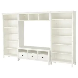 IKEA HEMNES(792.995.54) тумба під телевізор, біла пляма