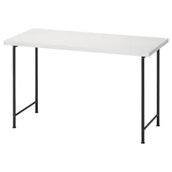 IKEA LAGKAPTEN / SPÄND(895.636.52) рабочий стол, белый/черный