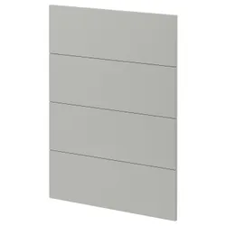 IKEA METOD(995.389.64) 4 фасада посудомоечной машины, Хавсторп светло-серый
