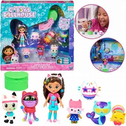 НАБОР ДЛЯ ВЕЧЕРИНКИ GABI'S CAT HOUSE 7 ФИГУРОК ПАНД ВЕСЕЛАЯ КОШКА-ФЕЯ AKC.
