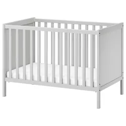 IKEA SUNDVIK  Кровать детская, серая (504.940.75)