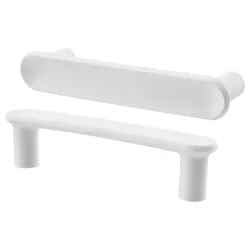 IKEA GUBBARP(003.364.32) ручка, білий
