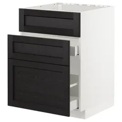 IKEA METOD / MAXIMERA(192.572.22) одна штука от злотых + 3 штуки / 2 штуки, белый / лерхиттан черная морилка
