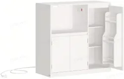 Коллекция буфетов VASAGLE CUSTOS, кухонный шкаф, шкаф со столешницей, полка на дверце для микроволновой печи, 1 открытое