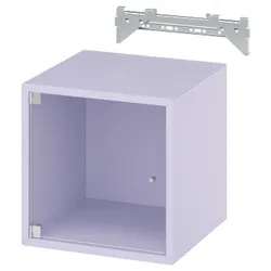 IKEA EKET(296.021.33) навісна/скляна шафа, блідо-фіолетовий