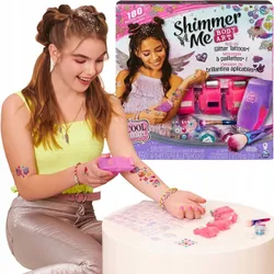 НАБІР CREATIVE COOL MAKER SHIMMER ME BODY ART НАБІР ТАТУ ДЛЯ ДІТЕЙ + НАКЛІЙКИ