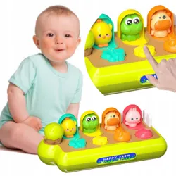 Іграшка для малюків Pop Up Animals Happy Farm Woopie Інтерактивна розвиваюча іграшка Спливаючі тварини