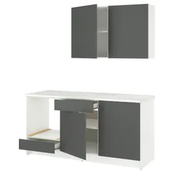 IKEA KNOXHULT(795.811.14) кухня, темно -серый