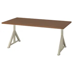 IKEA IDÅSEN(892.810.30) стол письменный, коричневый / бежевый