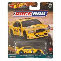 Туристичний автомобіль HOT WHEELS PREMIUM RACE DAY '94 AMG-Mercedes C-Class DTM HKC62