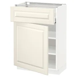 IKEA METOD / MAXIMERA(094.623.79) шкаф stj szu / дверь, белый / кремовый Бодбин