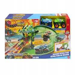 Набір для перегонів Dragon Race Track HOT WHEELS MONSTER TRUCK + 2 машинки JFR06